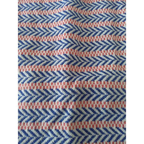 $Gap Women's Chevron mini skirt Embroidered Aline sz XS. Blue Orange - Picture 4 of 6